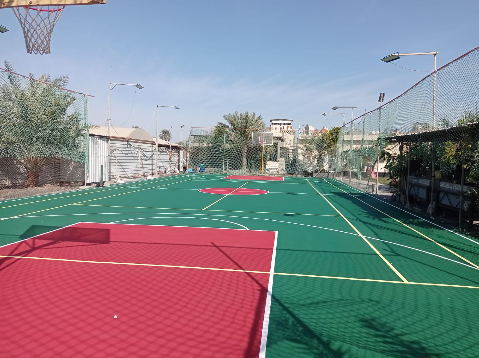 الملاعب الرياضية